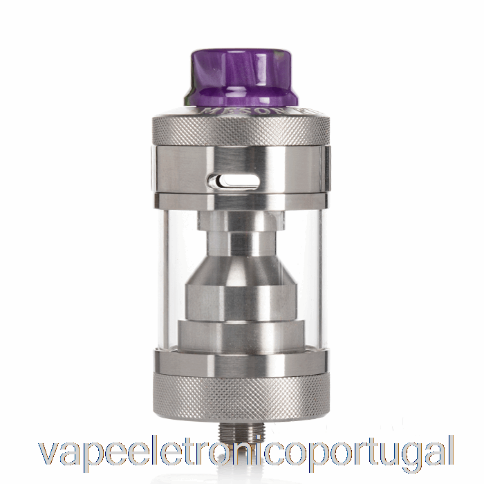 Vapor Eletrônico Vapor Crave Meson 25mm Rta Aço Inoxidável